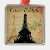 Eiffelturm Ornament Aus Metall (Vorne)