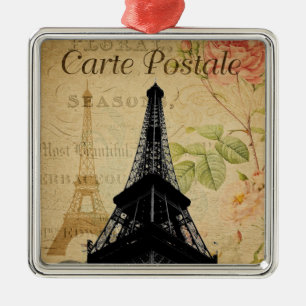 Eiffelturm Ornament Aus Metall