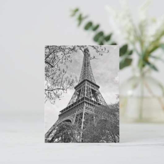 Eiffelturm Panorama Postkarte (Stehend Vorderseite)