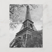 Eiffelturm Panorama Postkarte (Vorderseite)