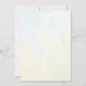 Eiffelturm Paris 2. Geburtstag Party Einladung (Rückseite)