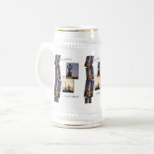 EIFFELTURM-PARIS-ANDENKEN BIERGLAS (Vorderseite Links)