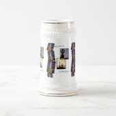 EIFFELTURM-PARIS-ANDENKEN BIERGLAS (Mittel)