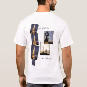 EIFFELTURM-PARIS-ANDENKEN T-Shirt (Rückseite)