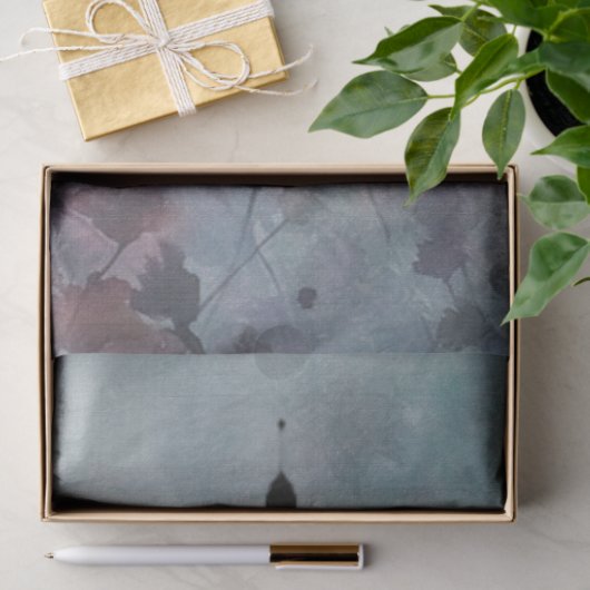 Eiffelturm Paris Art Nouveau Letting découpage Seidenpapier (Geschenk)