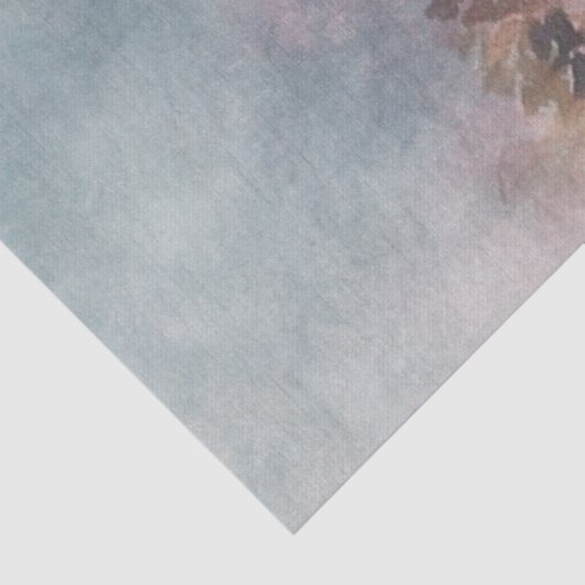 Eiffelturm Paris Art Nouveau Letting découpage Seidenpapier (Detail)