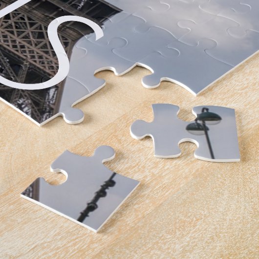 Eiffelturm Paris Artwork Frankreich Reisen Puzzle (Seite)