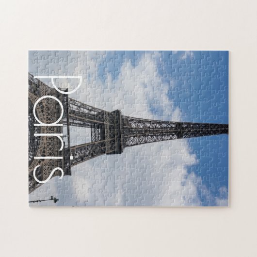 Eiffelturm Paris Artwork Frankreich Reisen Puzzle (Horizontal)