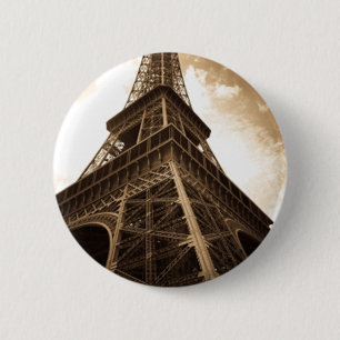Eiffelturm Paris Button