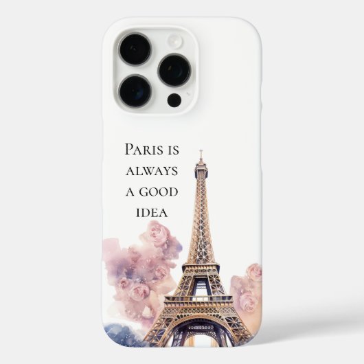 Eiffelturm Paris Case-Mate iPhone Hülle (Rückseite)