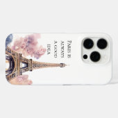 Eiffelturm Paris Case-Mate iPhone Hülle (Rückseite (Horizontal))