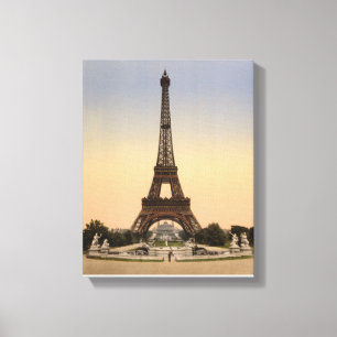 Eiffelturm Paris, Exposition Universal 1900 Leinwanddruck