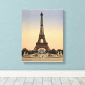 Eiffelturm Paris, Exposition Universell 1900 Leinwanddruck (Insitu (Holzboden))