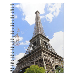 Eiffelturm Paris Foto Notizblock