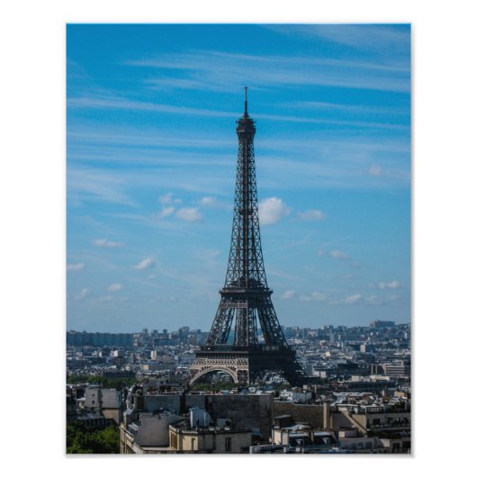 Eiffelturm, Paris - Foto Print (Vorne)