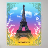eiffelturm-paris-france poster (Vorne)