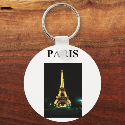Eiffelturm paris france schlüsselanhänger (Vorderseite)