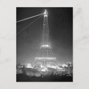 Eiffelturm Paris Frankreich 1900 Vintage Postkarte