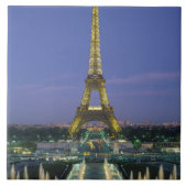 Eiffelturm, Paris, Frankreich 2 Fliese (Vorderseite)