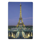 Eiffelturm, Paris, Frankreich 2 Mini Klemmbrett (Rückseite)