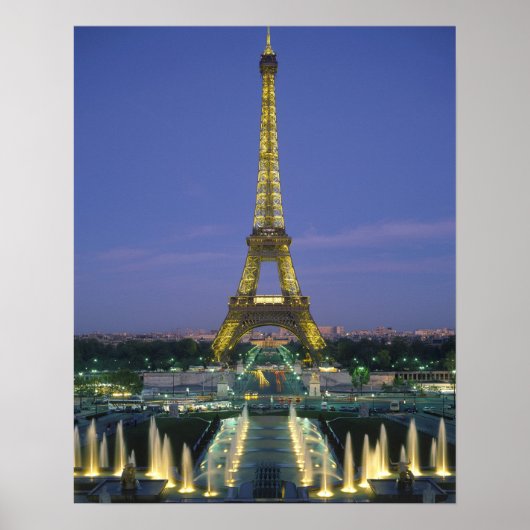 Eiffelturm, Paris, Frankreich 2 Poster (Vorne)
