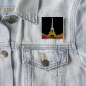 Eiffelturm, Paris, Frankreich Button (Beispiel)