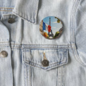 Eiffelturm - Paris - Frankreich Button (Beispiel)