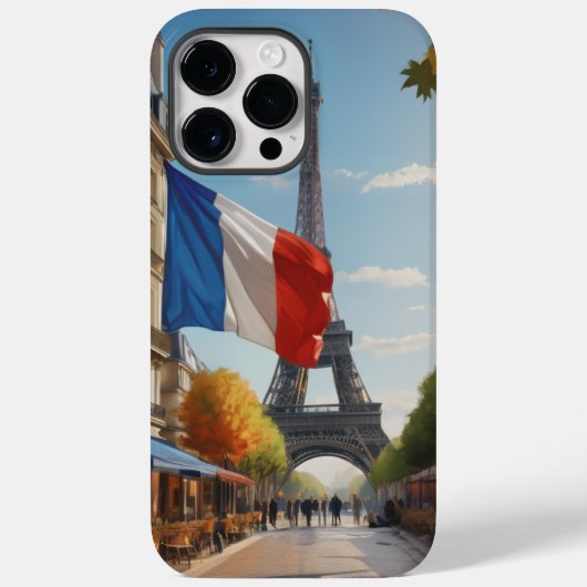 Eiffelturm - Paris - Frankreich Case-Mate iPhone Hülle (Rückseite)