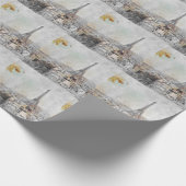 Eiffelturm. Paris, Frankreich Classic Geschenkpapier (Ecke)