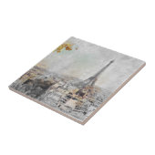 Eiffelturm. Paris, Frankreich Fliese (Seite)