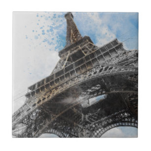 Eiffelturm, Paris, Frankreich Fliese