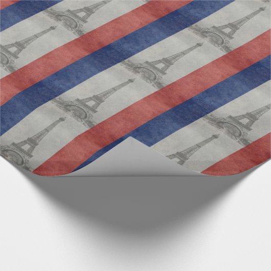 Eiffelturm, Paris Frankreich Geschenkpapier (Ecke)