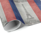 Eiffelturm, Paris Frankreich Geschenkpapier (Rolleneckpunkt)
