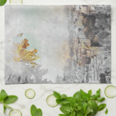 Eiffelturm. Paris, Frankreich Geschirrtuch (Gefaltet)