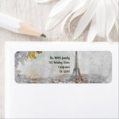 Eiffelturm Paris - Frankreich - individuelles Labe (Insitu)