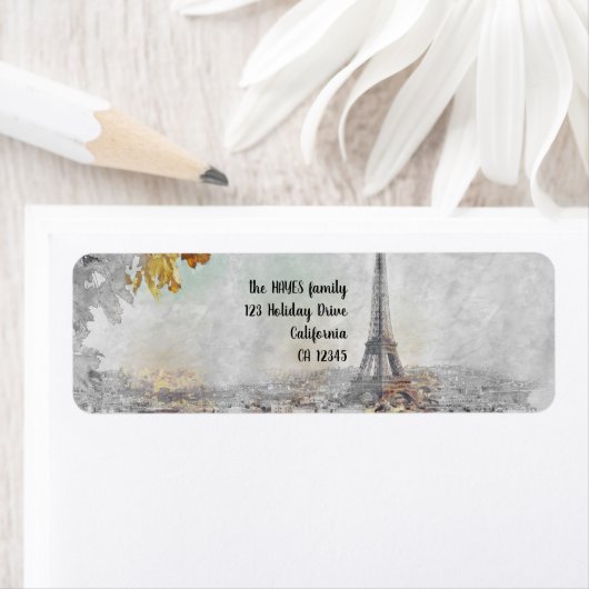 Eiffelturm Paris - Frankreich - individuelles Labe (Insitu)