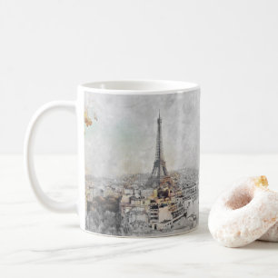 Eiffelturm. Paris, Frankreich Kaffeetasse