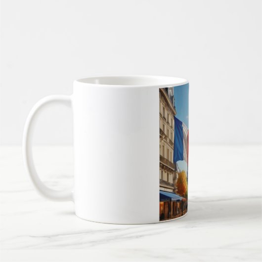 Eiffelturm - Paris - Frankreich Kaffeetasse (Links)