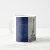 Eiffelturm, Paris Frankreich Kaffeetasse (Vorderseite Links)