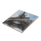 Eiffelturm Paris Frankreich Keramik Tile - Elegant Fliese (Seite)