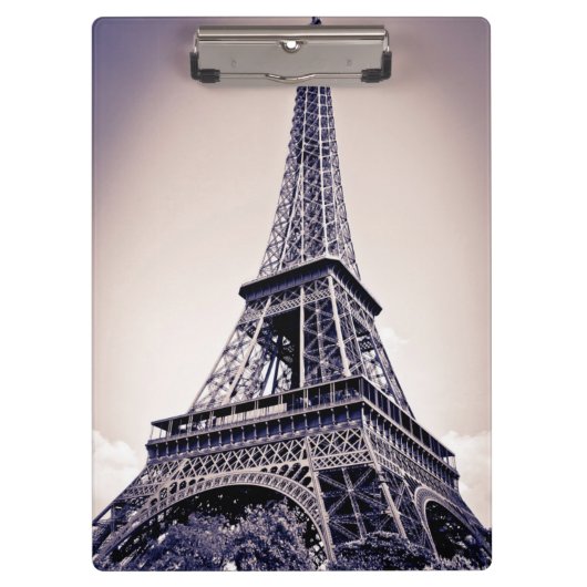 Eiffelturm, Paris, Frankreich Klemmbrett (Vorderseite)