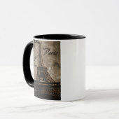 Eiffelturm, Paris Frankreich Kunst-Tasse Tasse (Vorderseite Links)