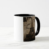 Eiffelturm, Paris Frankreich Kunst-Tasse Tasse (VorderseiteRechts)