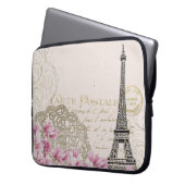 Eiffelturm / Paris Frankreich Laptopschutzhülle (Vorderseite Links)