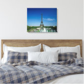 Eiffelturm, Paris, Frankreich Leinwanddruck (Insitu (Schlafzimmer))