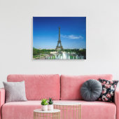 Eiffelturm, Paris, Frankreich Leinwanddruck (Insitu (Wohnzimmer))