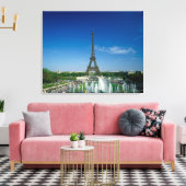 Eiffelturm, Paris, Frankreich Leinwanddruck (Insitu (Wohnzimmer))