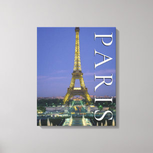 Eiffelturm   Paris, Frankreich Leinwanddruck