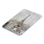 Eiffelturm. Paris, Frankreich Magnet (Linke Seite)