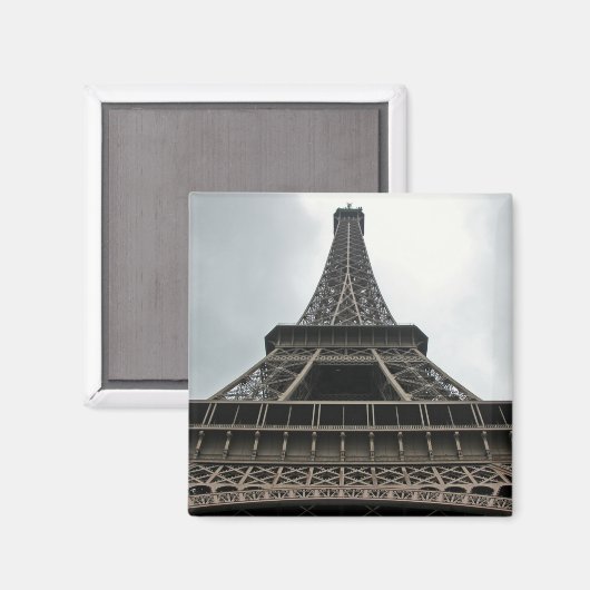 Eiffelturm, Paris, Frankreich Magnet (Vorderseite/Rückseite)